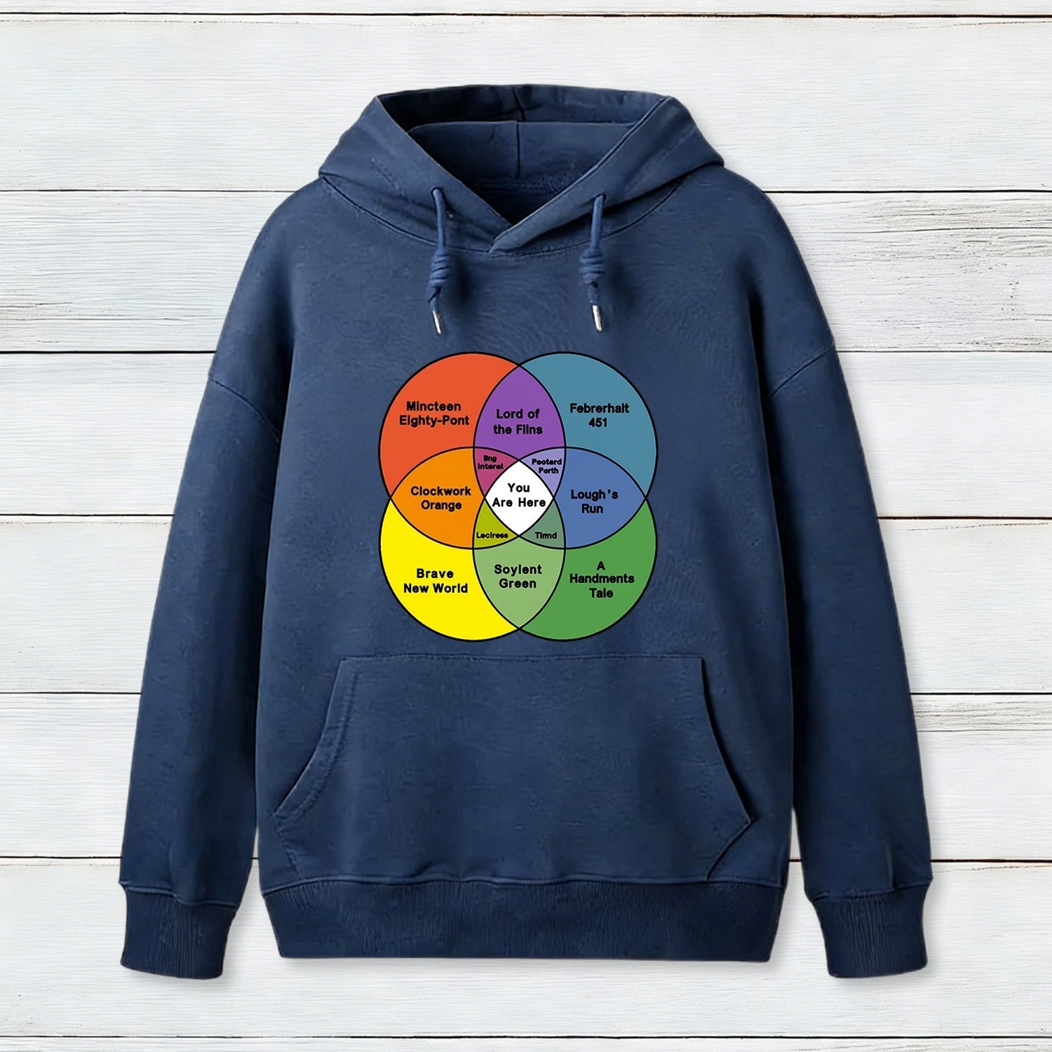 You Are Here Geek Hoodie