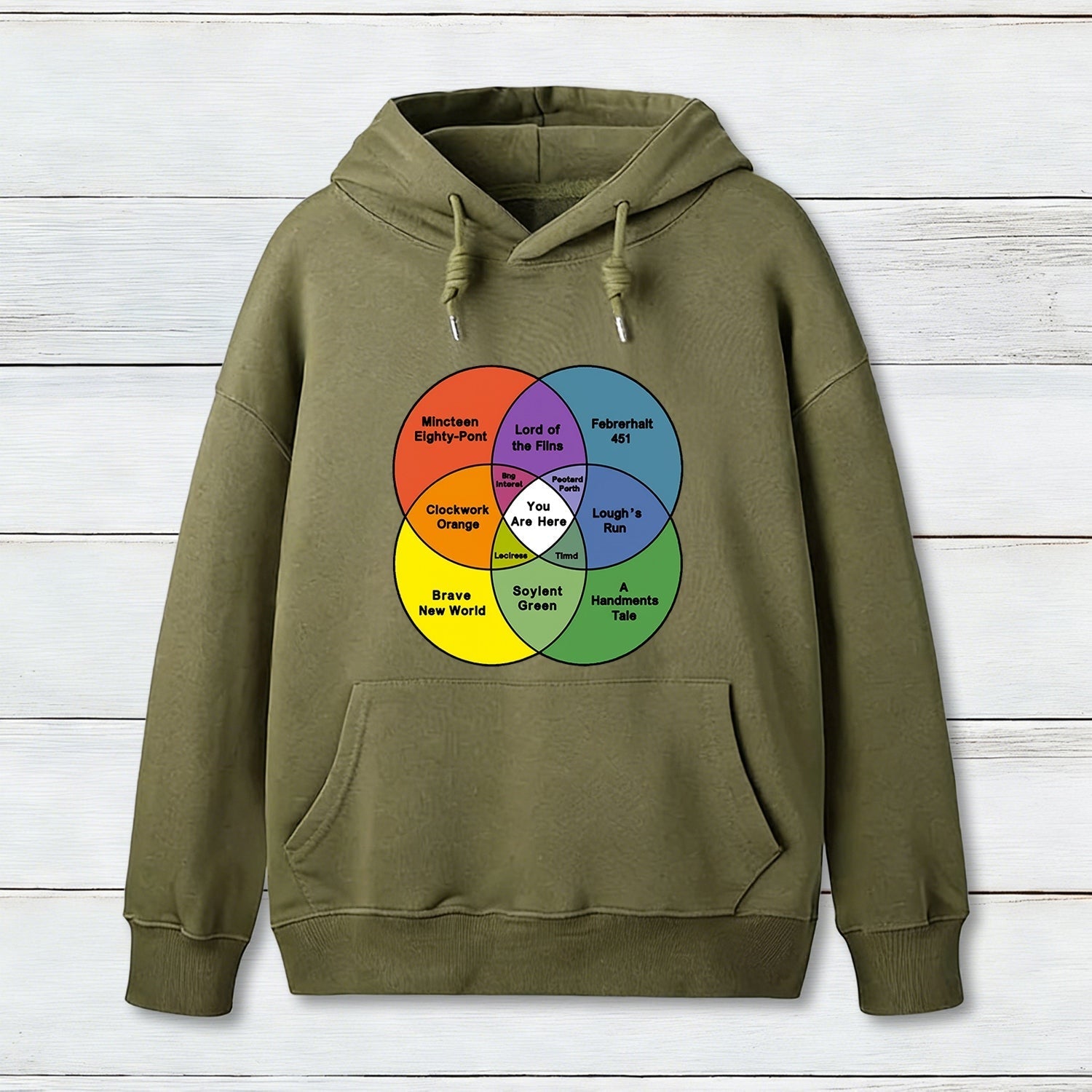 You Are Here Geek Hoodie