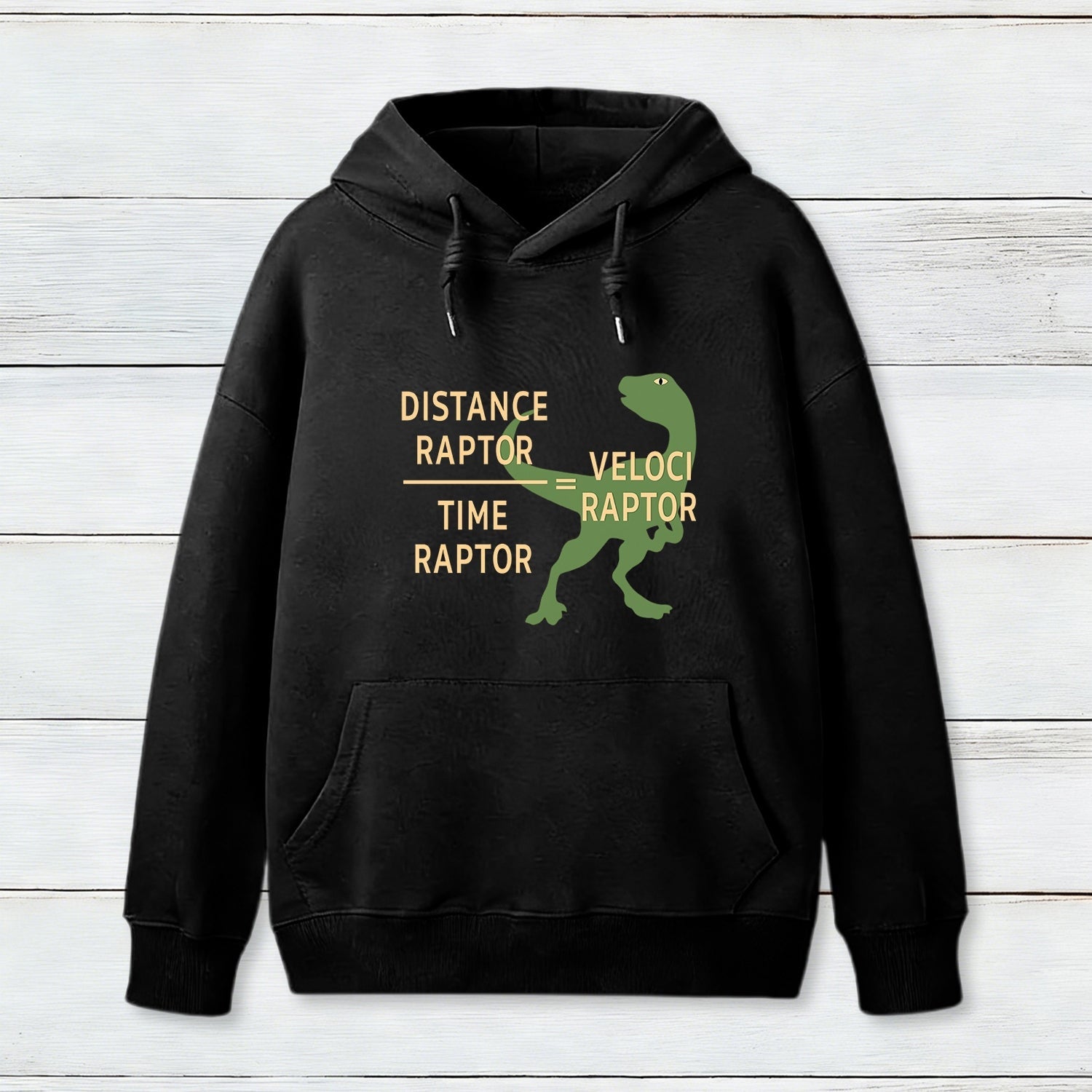 Equations Of Motion Science Velociraptor Hoodie