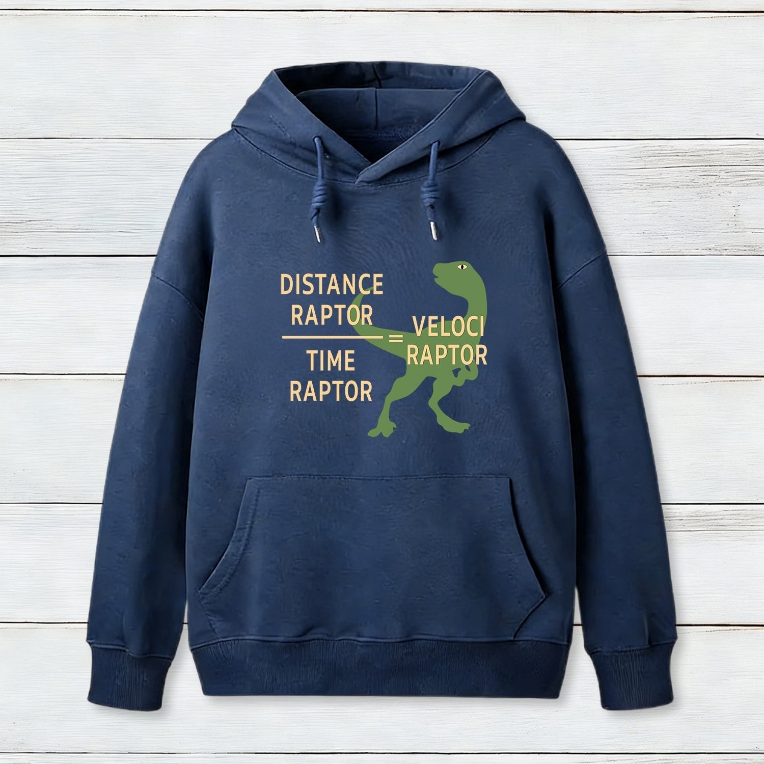 Equations Of Motion Science Velociraptor Hoodie
