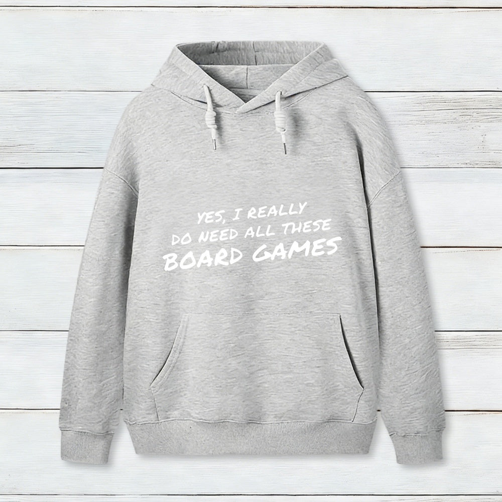 Yes I Really Do Need All These Board Games Inkestyle Hoodie