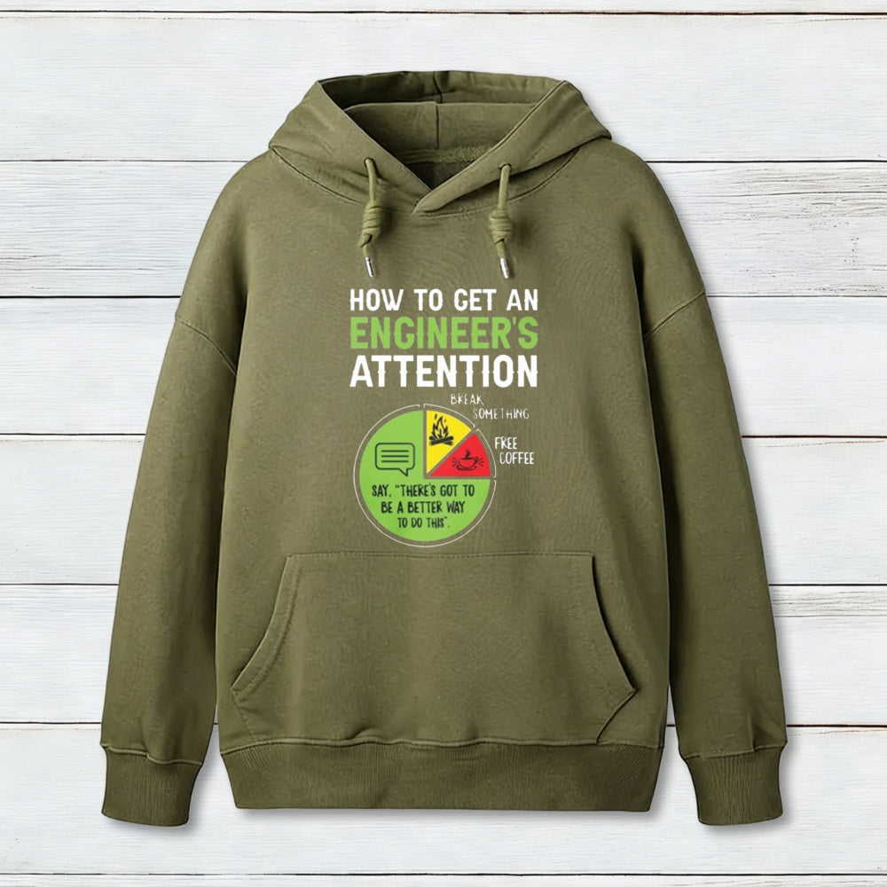 An Engineer's Guide To Attention Inkestyle Hoodie