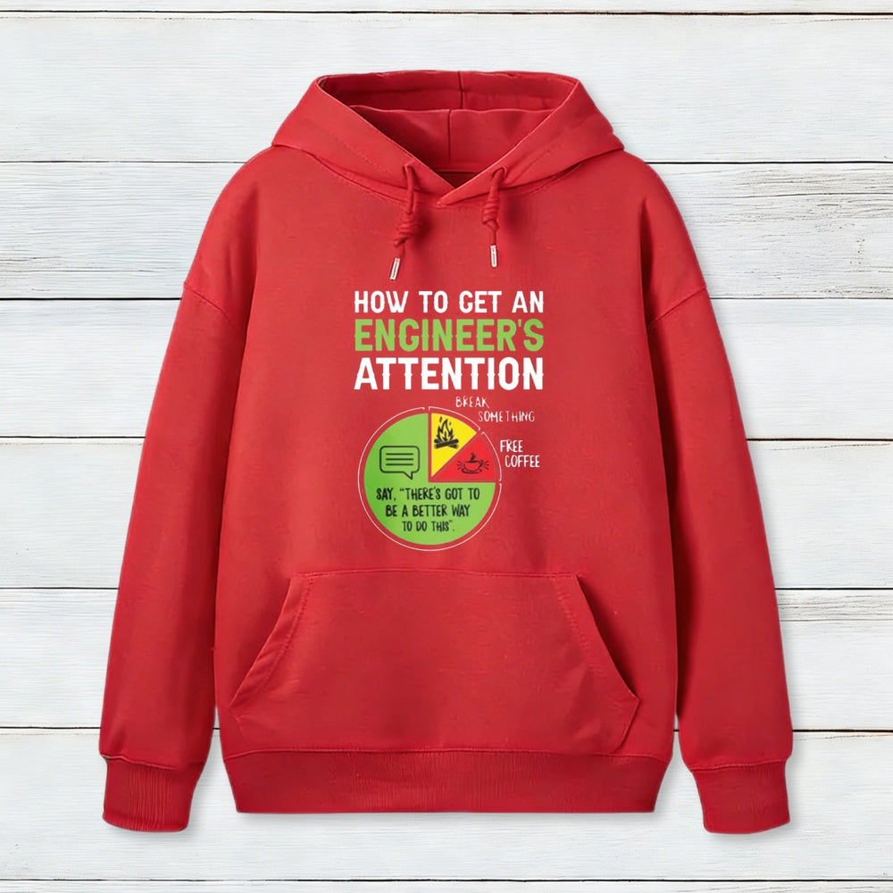 An Engineer's Guide To Attention Inkestyle Hoodie