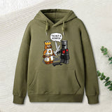 King Vs Knight Geek Hoodie