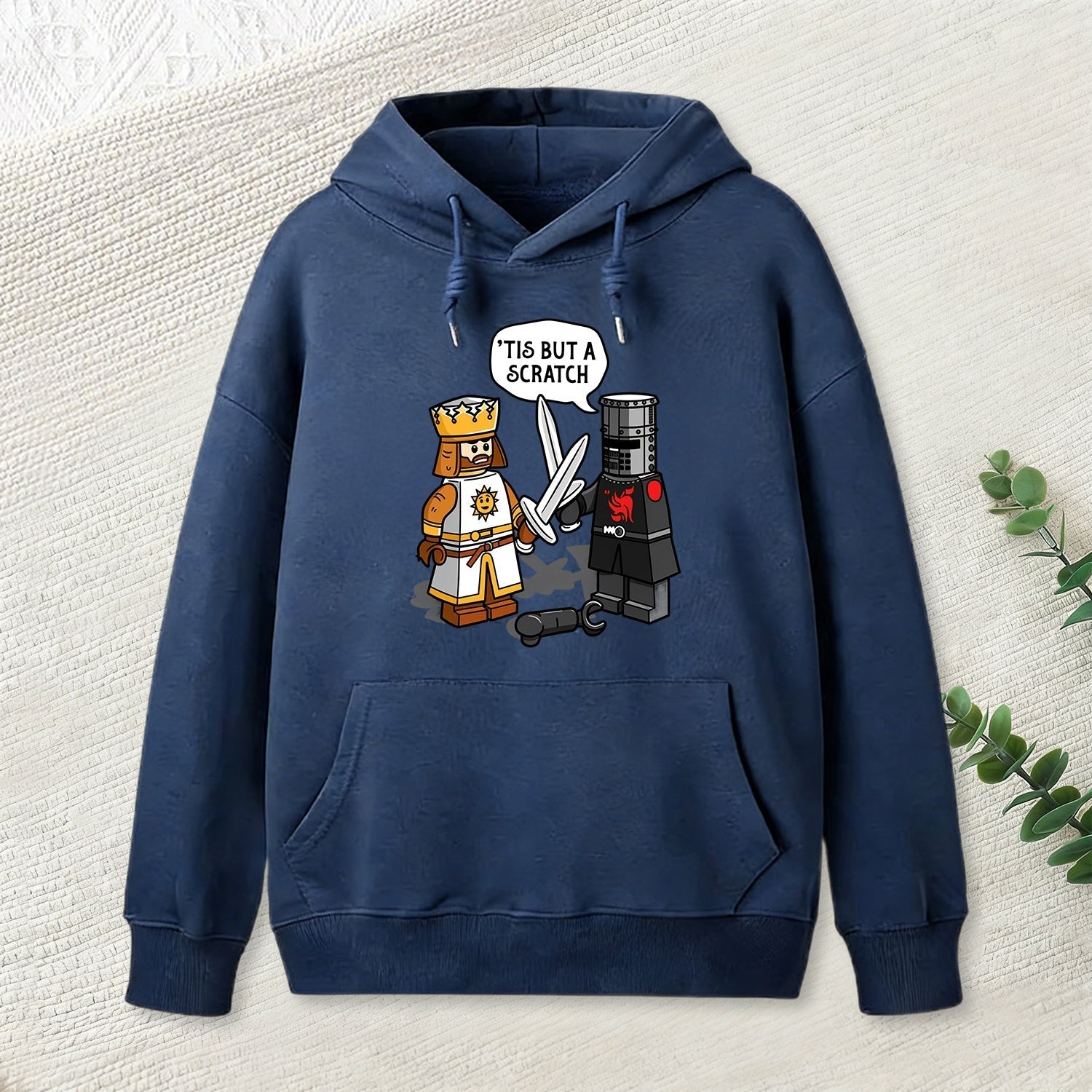 King Vs Knight Geek Hoodie