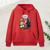 King Vs Knight Geek Hoodie