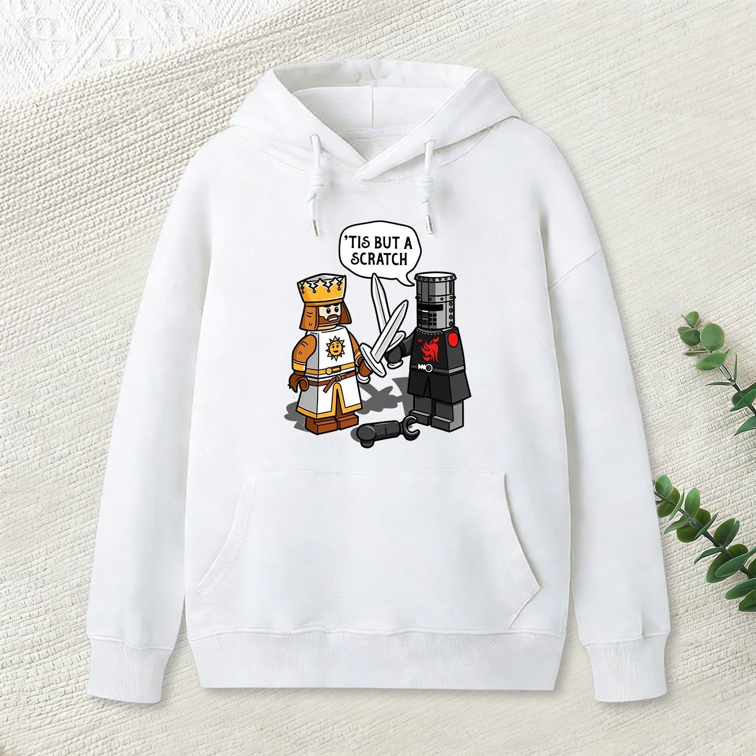 King Vs Knight Geek Hoodie