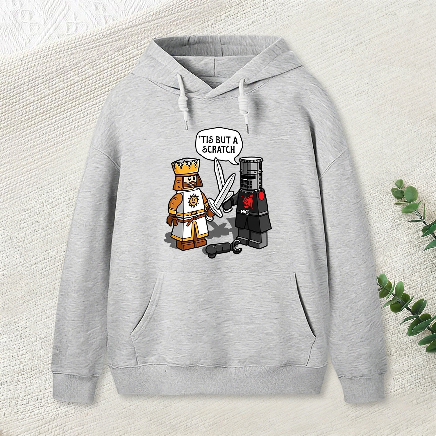 King Vs Knight Geek Hoodie