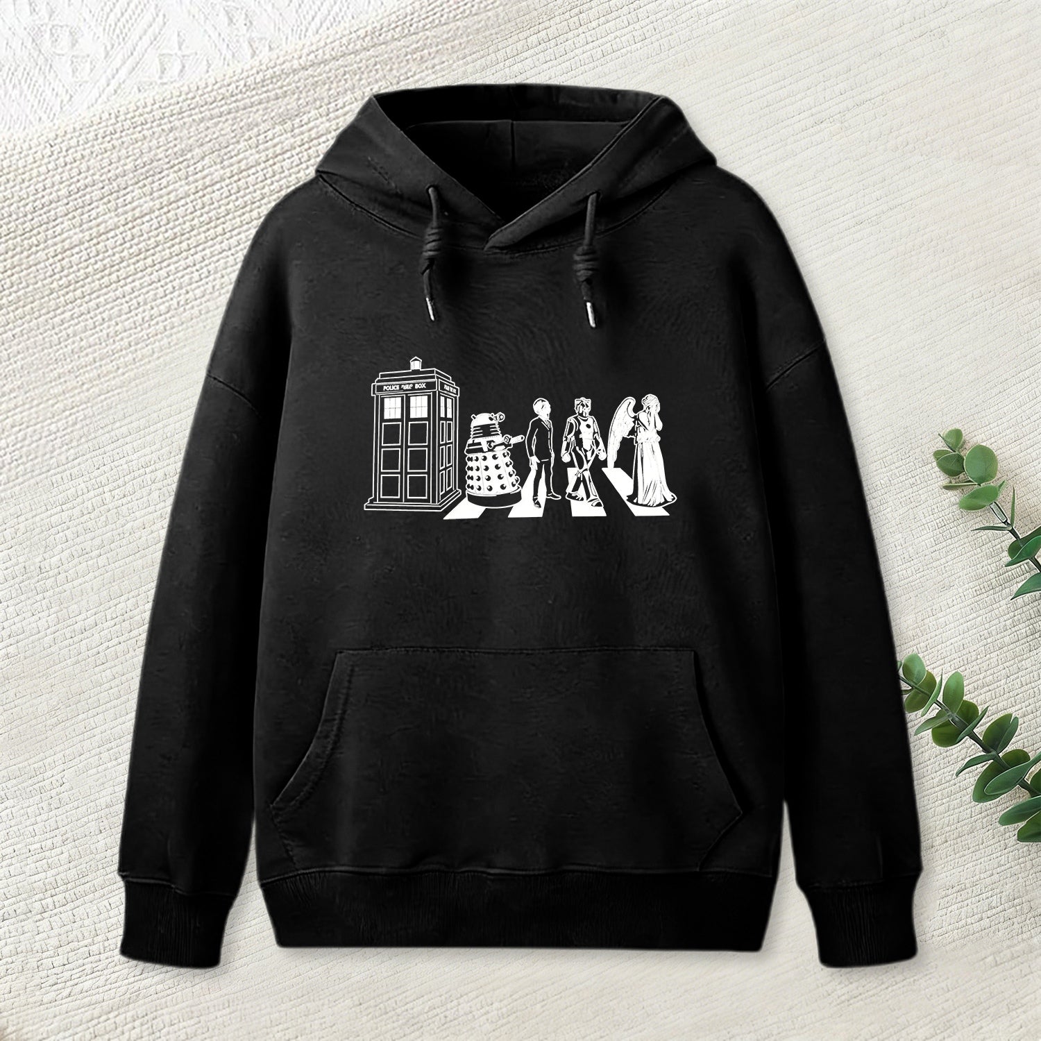 Beatles/dr Who Geek Hoodie