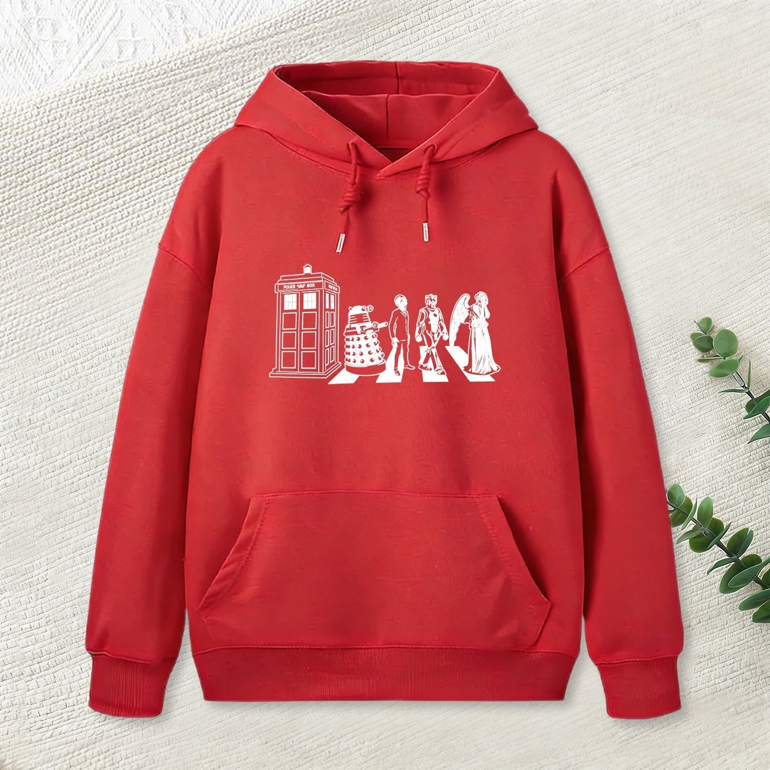 Beatles/dr Who Geek Hoodie