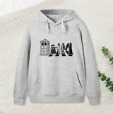 Beatles/dr Who Geek Hoodie