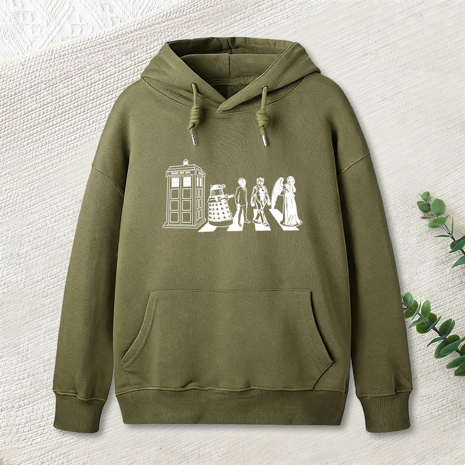 Beatles/dr Who Geek Hoodie