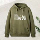 Beatles/dr Who Geek Hoodie