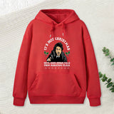 Hans Gruber Christmas Geek Hoodie