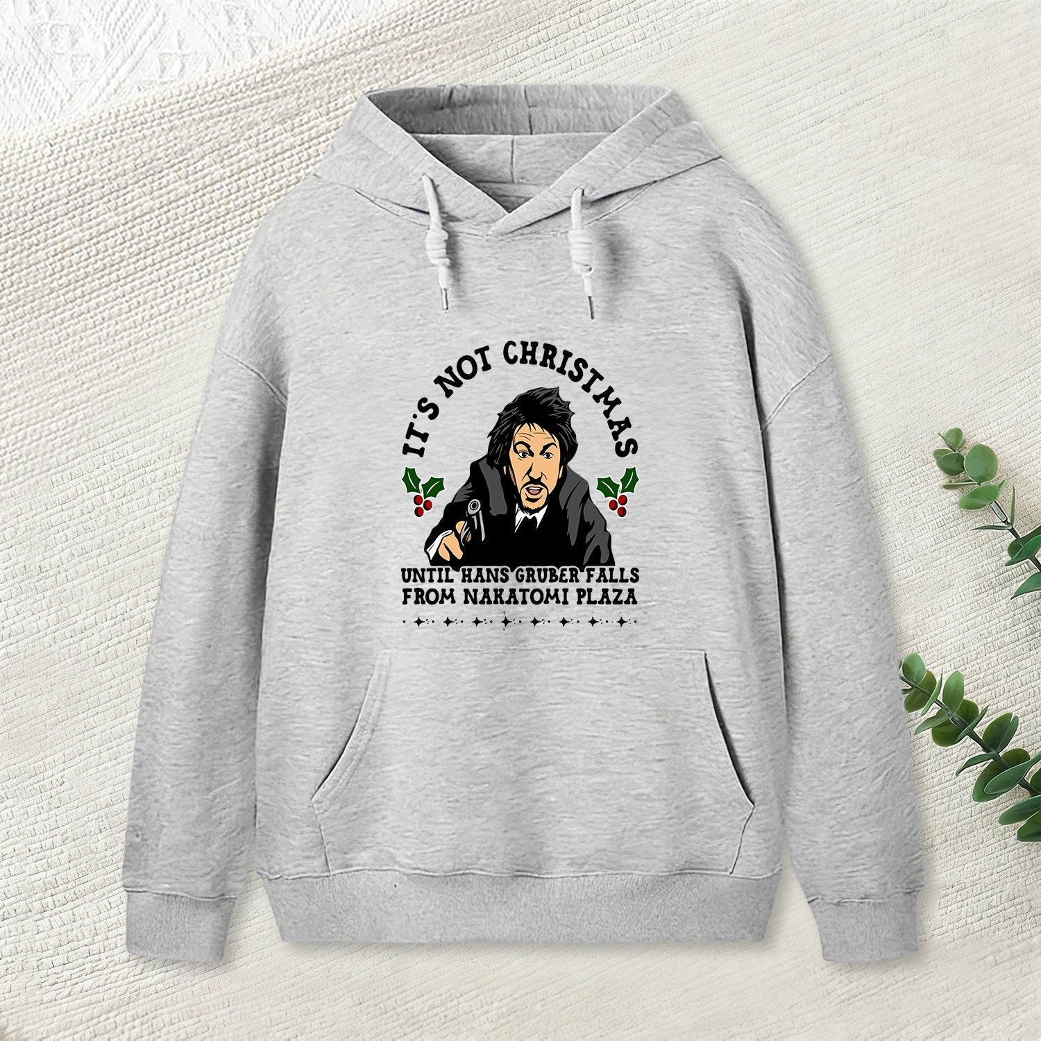Hans Gruber Christmas Geek Hoodie