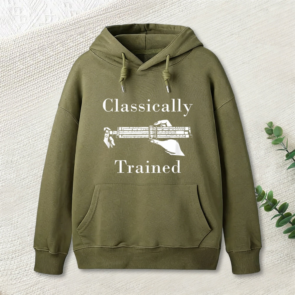 Slide Rule Classically Trained Inkestyle Hoodie