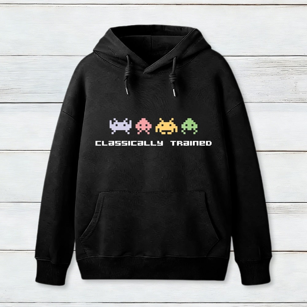 Classically Trained 8 Bit Inkestyle Hoodie