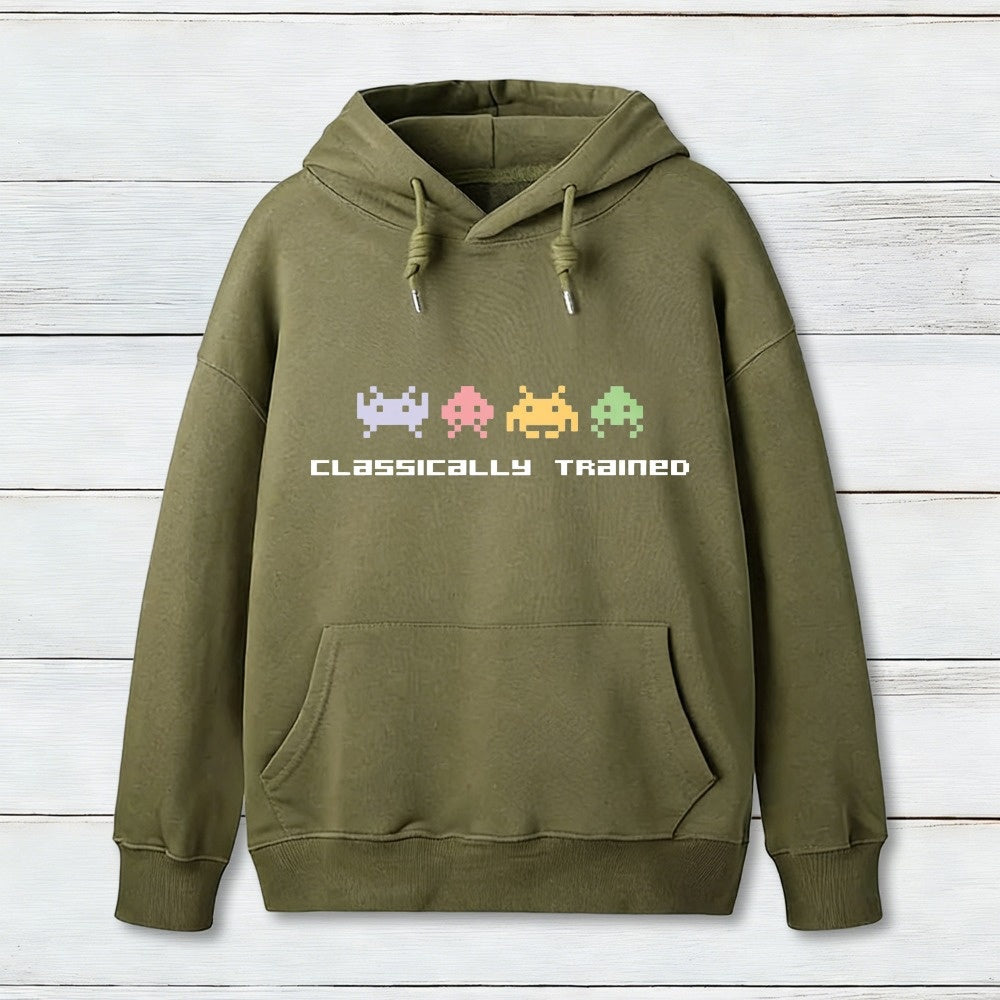 Classically Trained 8 Bit Inkestyle Hoodie