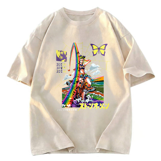 Tokyosol Jojo Bizarre Adventure Washed T-Shirt