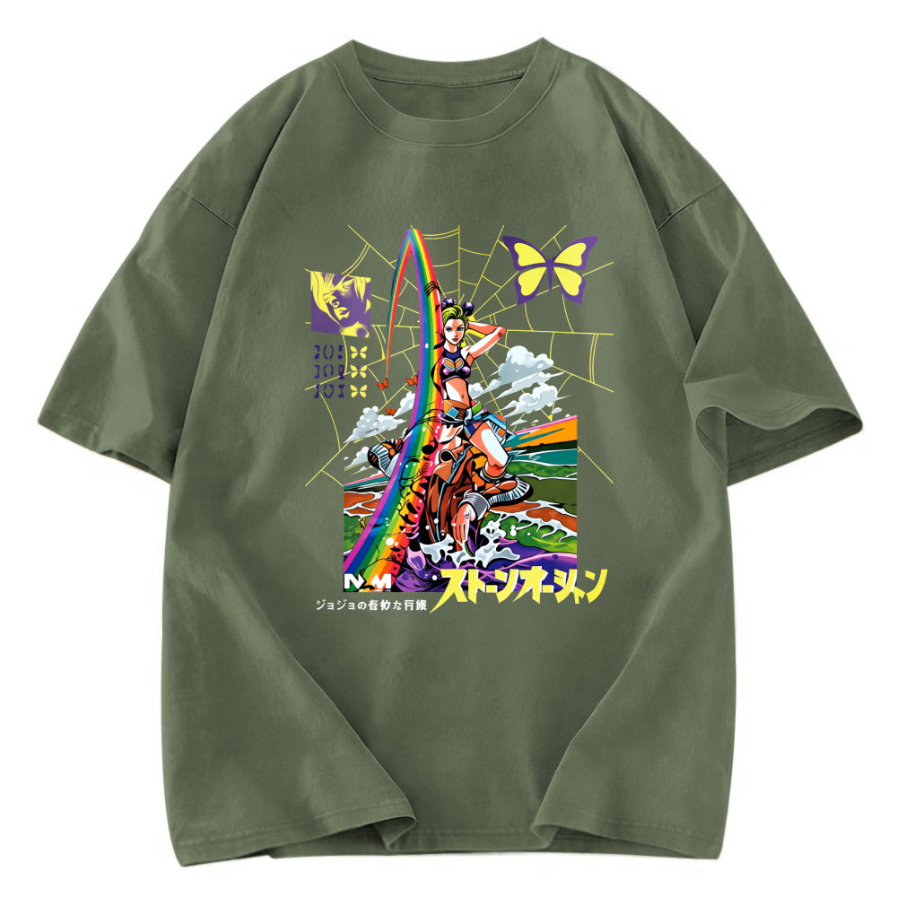 Tokyosol Jojo Bizarre Adventure Washed T-Shirt
