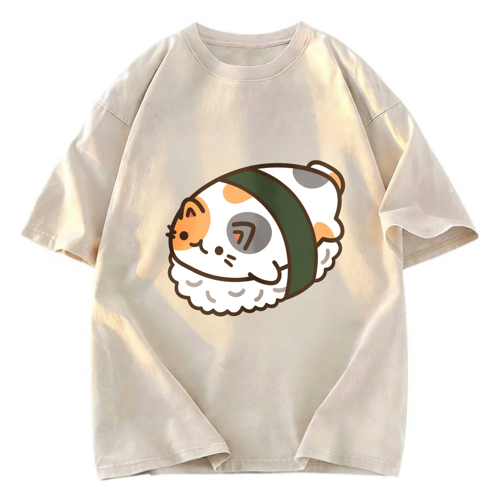 Tokyosol Sushi Pet Calico Cat Classic T-Shirt