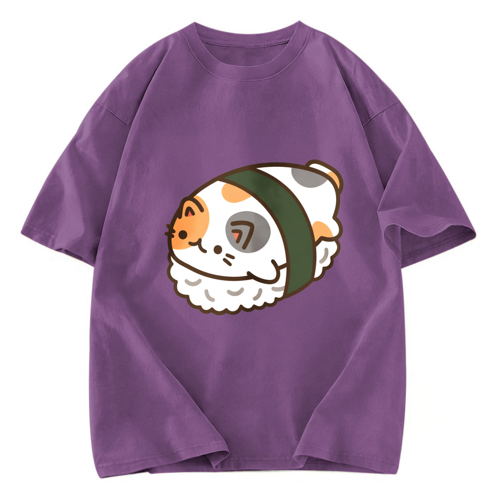 Tokyosol Sushi Pet Calico Cat Classic T-Shirt