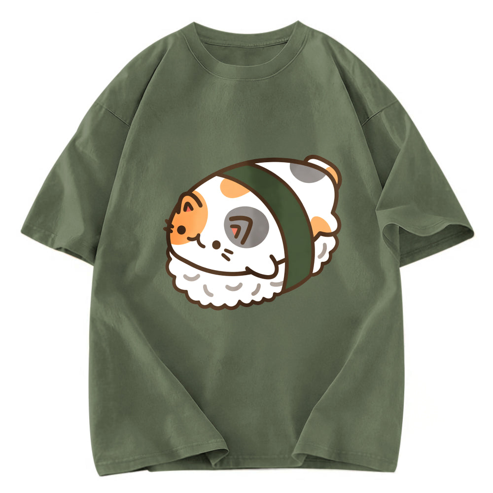 Tokyosol Sushi Pet Calico Cat Classic T-Shirt