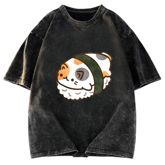 Tokyosol Sushi Pet Calico Cat Classic T-Shirt