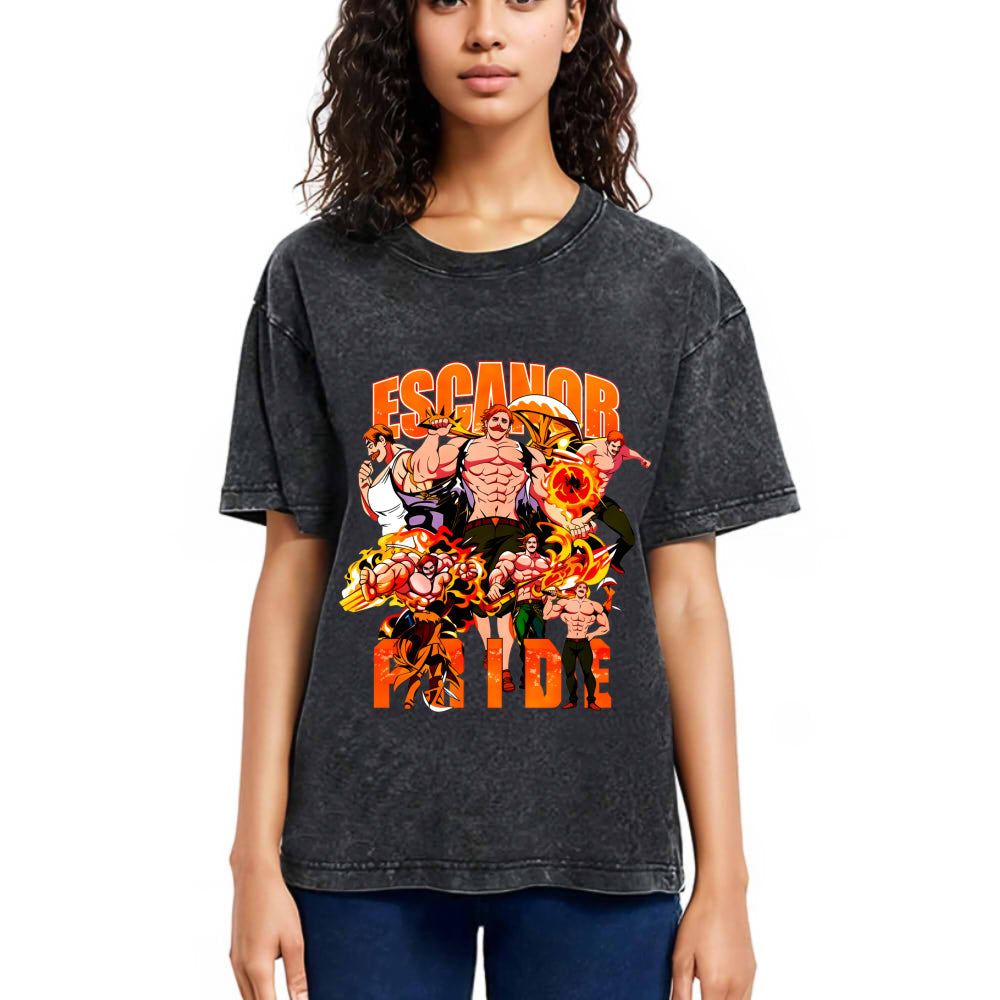 Tokyosol Escanor Lion Sin Washed T-Shirt