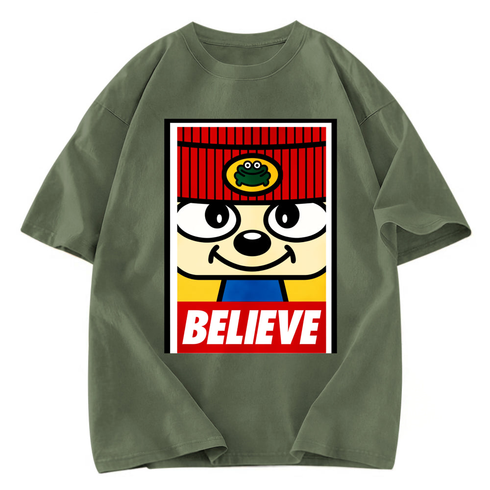 Tokyosol PaRappa the Rapper Believe Washed T-Shirt