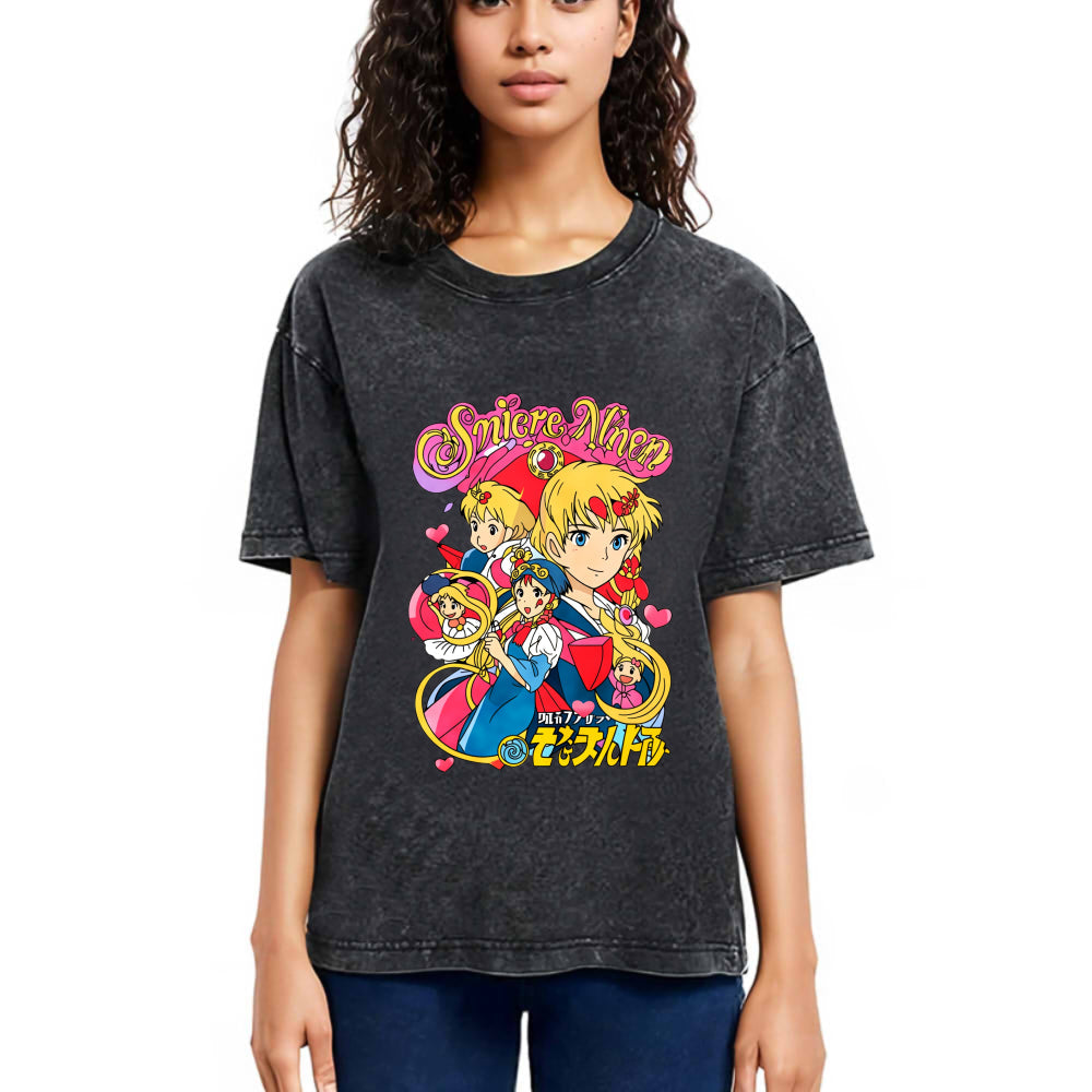 Tokyosol Sailor Moon Vintage Washed T-Shirt
