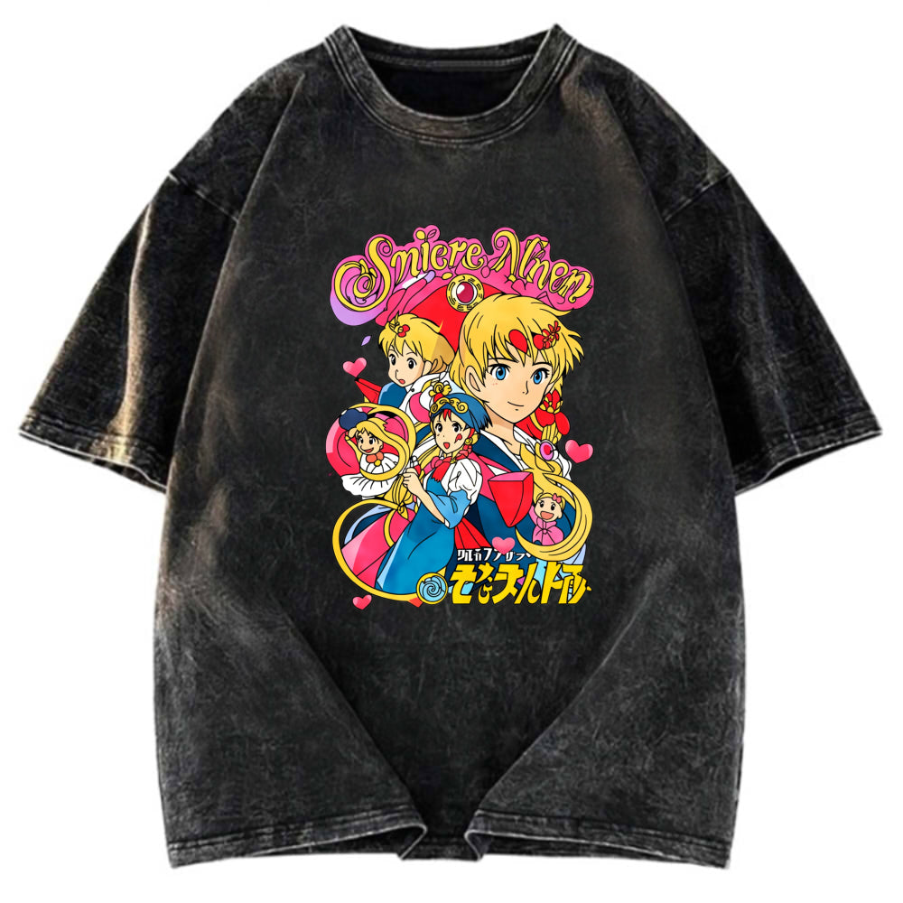 Tokyosol Sailor Moon Vintage Washed T-Shirt