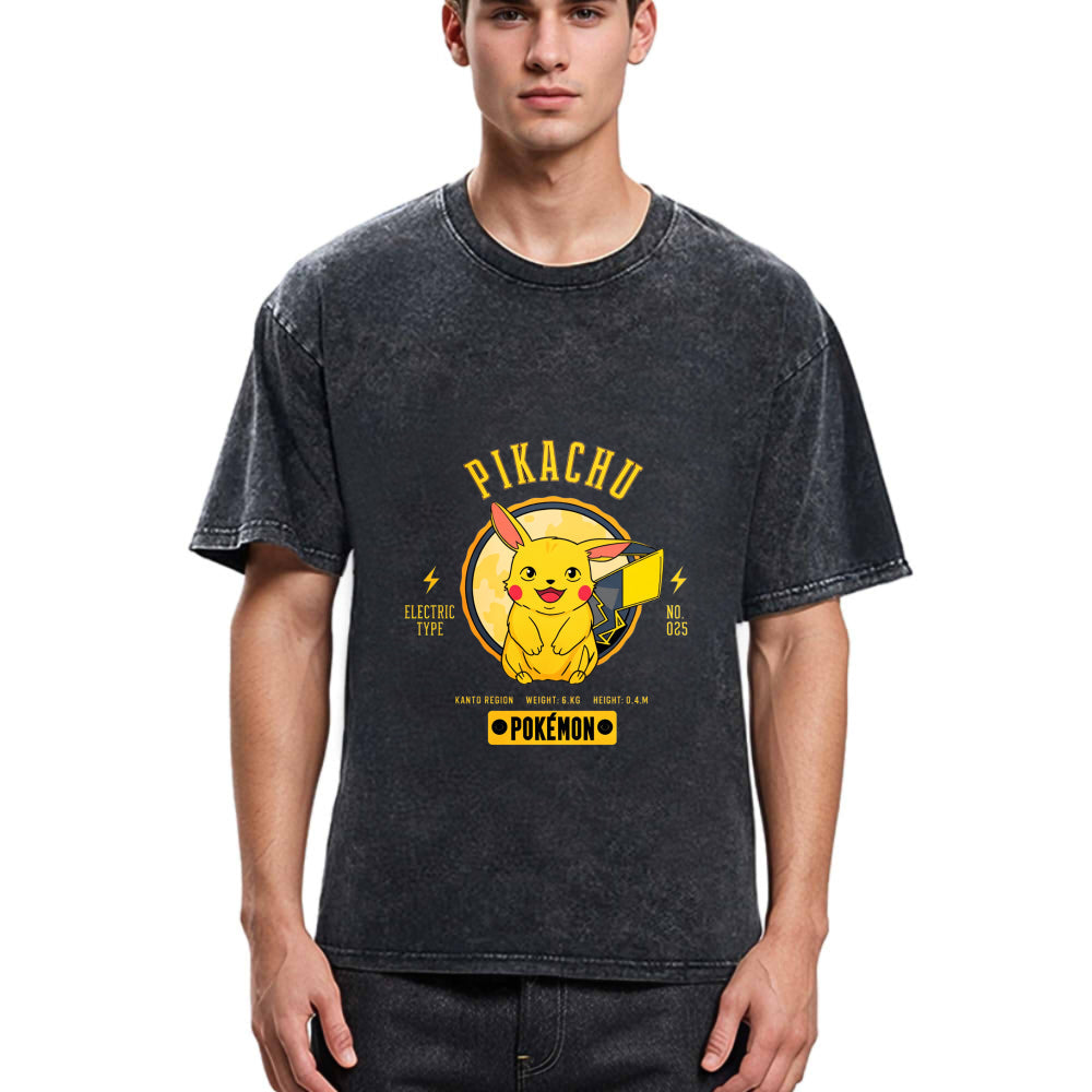Tokyosol Japanese Anime Washed T-Shirt