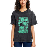 Tokyosol Eyes of Horror Japanese Washed T-Shirt