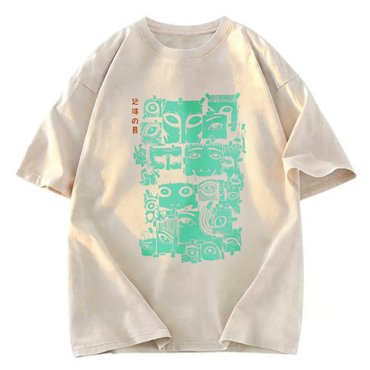 Tokyosol Eyes of Horror Japanese Washed T-Shirt