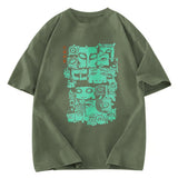 Tokyosol Eyes of Horror Japanese Washed T-Shirt