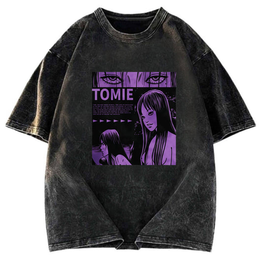 Tokyosol Purple Tomie Washed T-Shirt