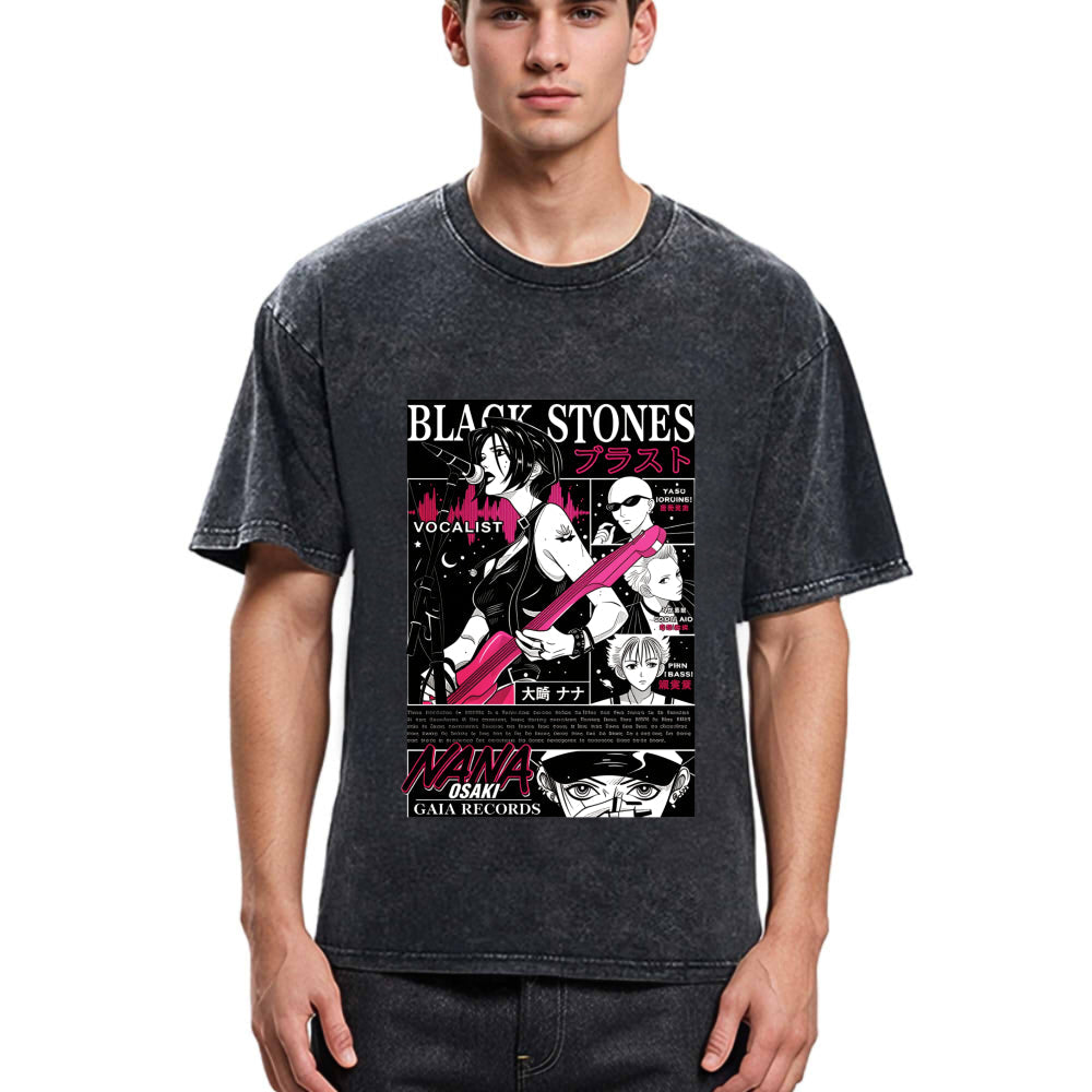 Tokyosol Black Stone Washed T-Shirt