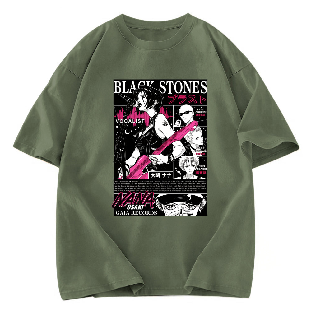 Tokyosol Black Stone Washed T-Shirt