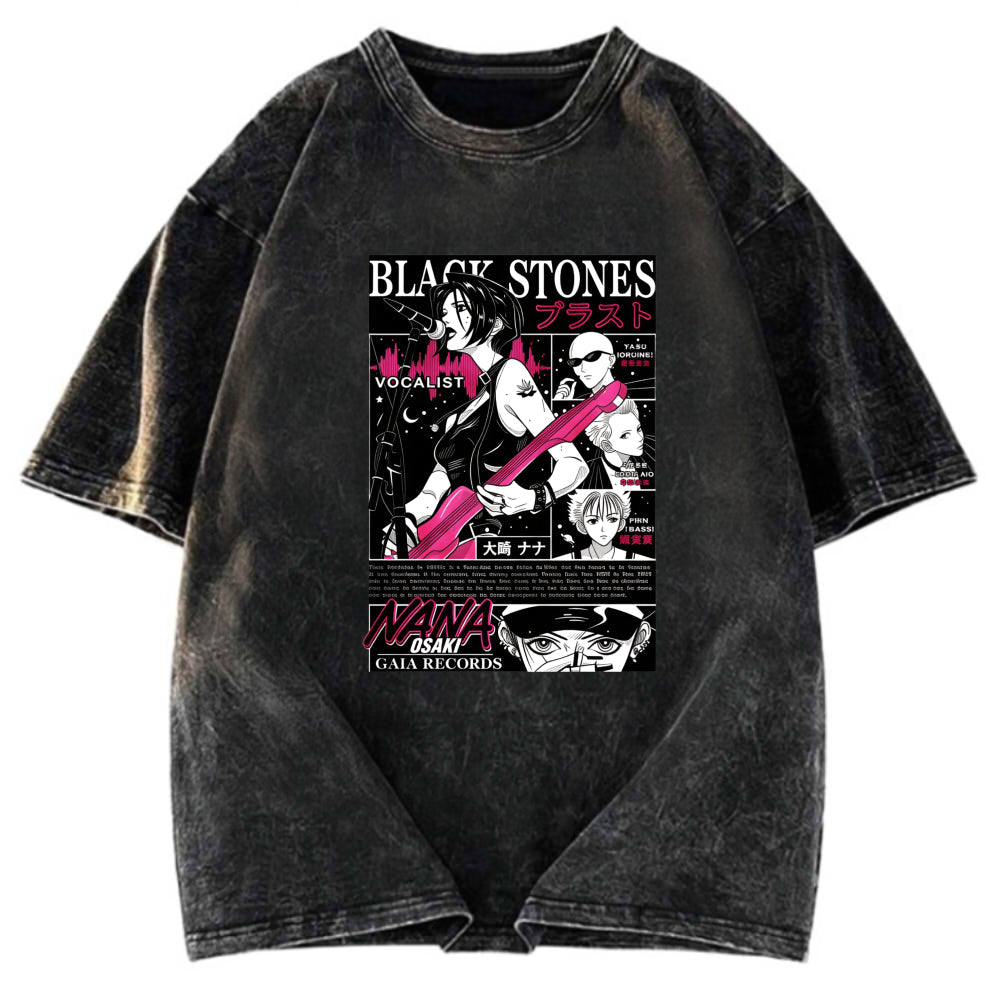 Tokyosol Black Stone Washed T-Shirt