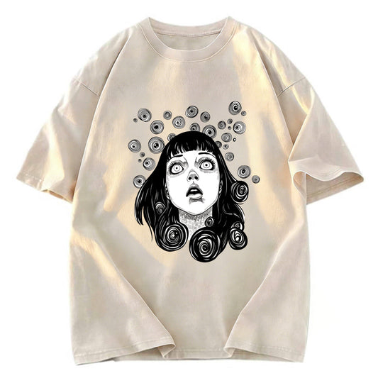 Tokyosol Uzumaki and Tomie Washed T-Shirt