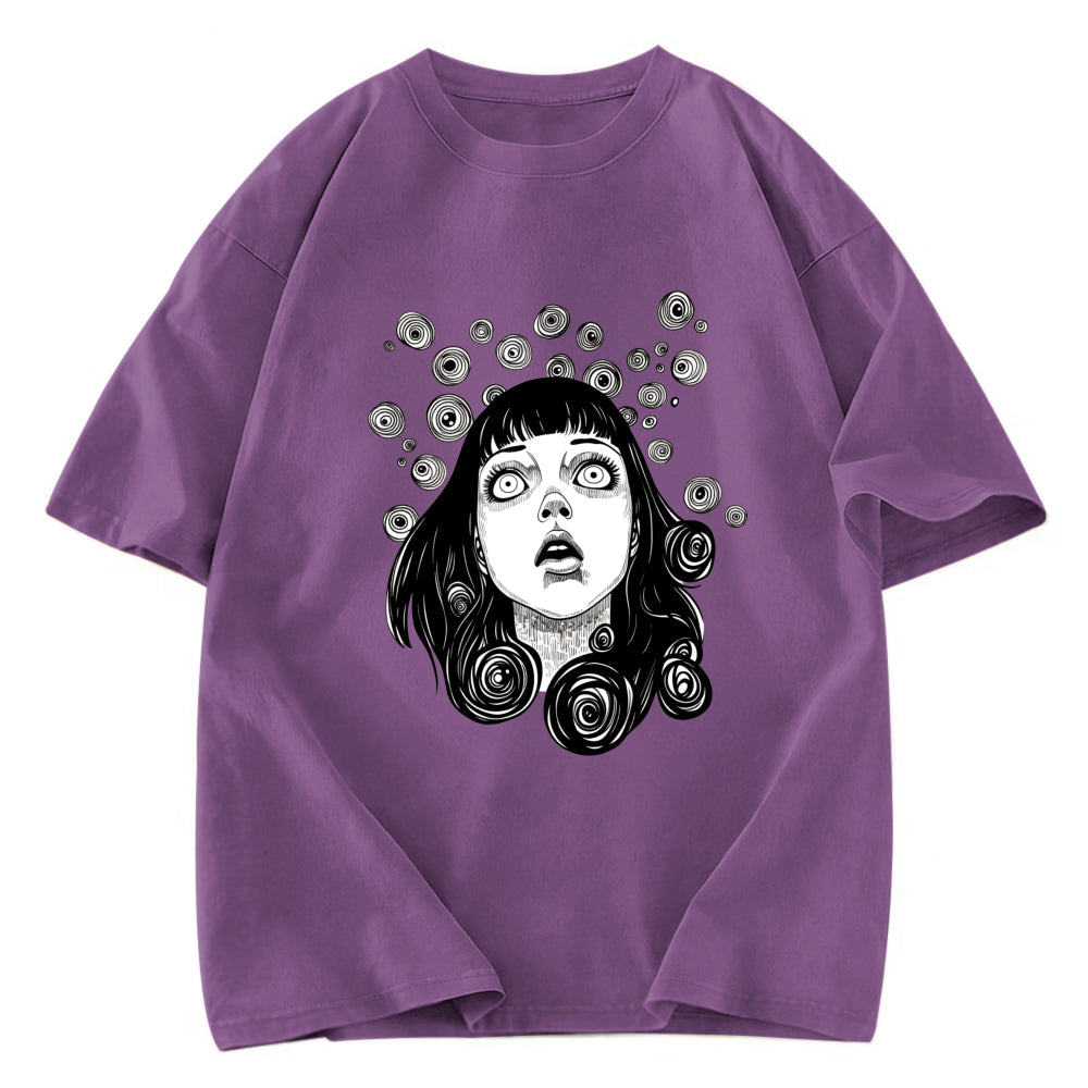 Tokyosol Uzumaki and Tomie Washed T-Shirt