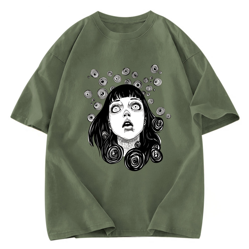 Tokyosol Uzumaki and Tomie Washed T-Shirt