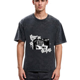Tokyosol Tomie and Flowers Washed T-Shirt