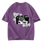 Tokyosol Tomie and Flowers Washed T-Shirt