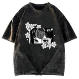 Tokyosol Tomie and Flowers Washed T-Shirt