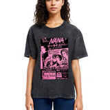 Tokyosol Nana Black Stone Washed T-Shirt