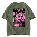 Tokyosol Nana Black Stone Washed T-Shirt