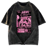Tokyosol Nana Black Stone Washed T-Shirt