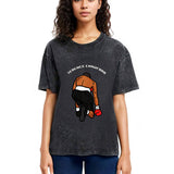 Tokyosol Terence Crawford Boxing Cartoon Art Washed T-Shirt